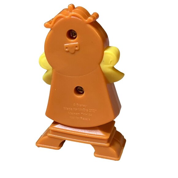 Disney Cogsworth Figure Beauty And The Beast Small McDonalds Happy Meal Toy - Picture 5 of 9